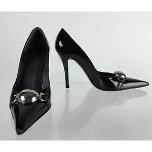 EUC Stuart  Weitzman black stilettos sz 5.5